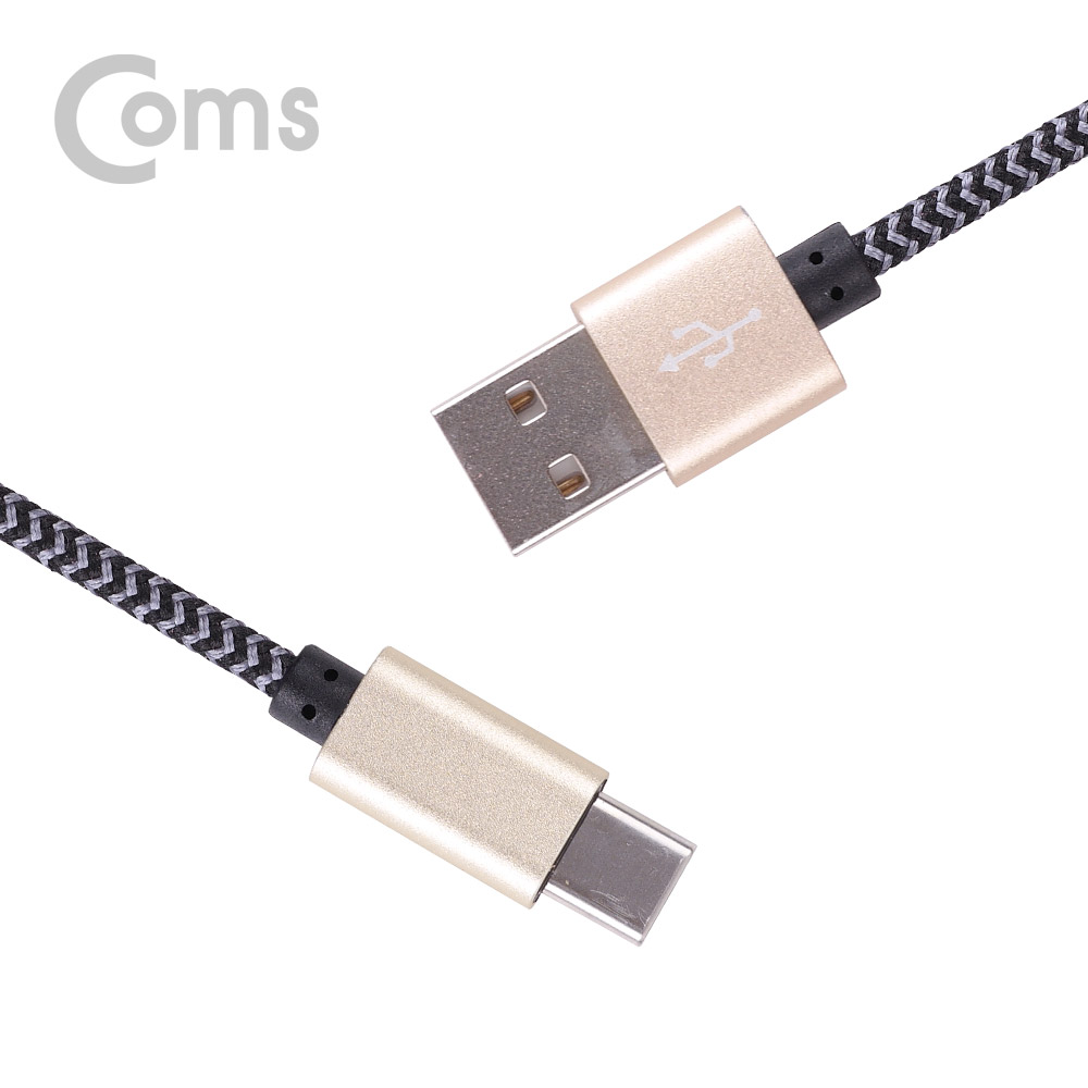 Coms USB 3.1 케이블 (Type C) USB 2.0 A(M)/C(M), 고리형