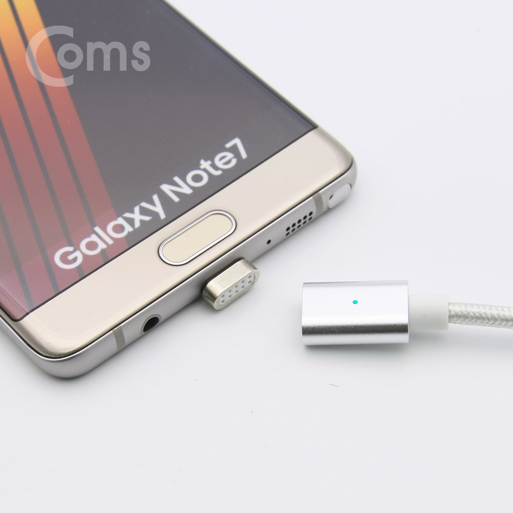 Coms USB 3.1 고속충전 케이블 (Type C / 분리형 마그네틱 커넥터)