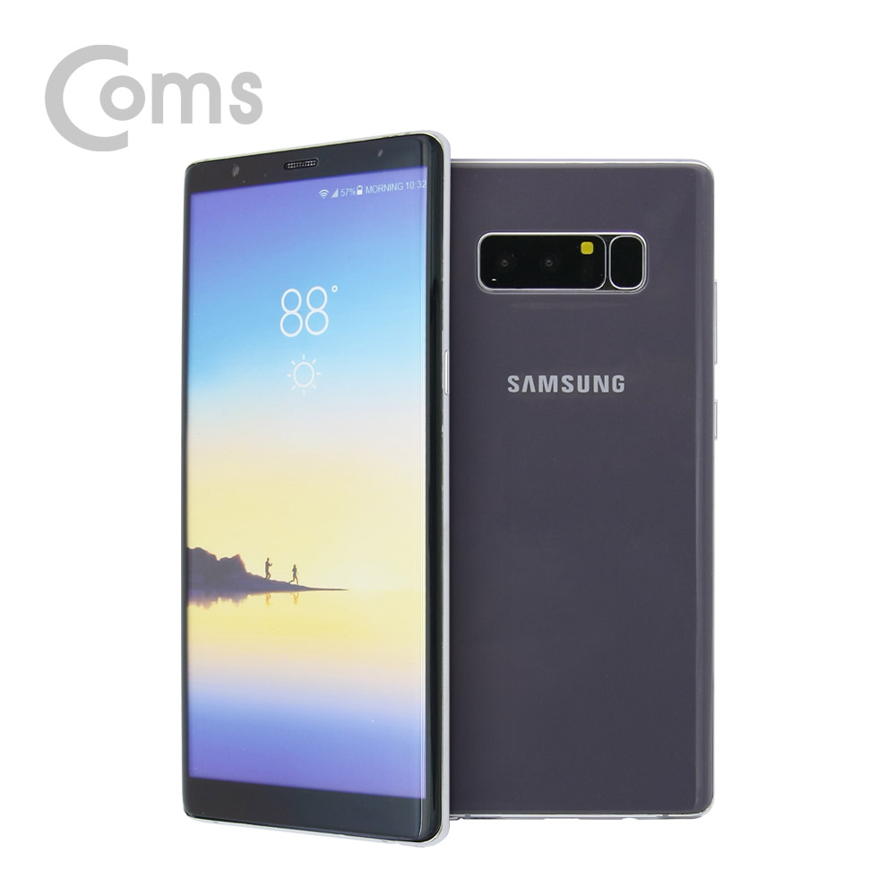 Coms 목각 폰(mock-up) Note 8/Silver