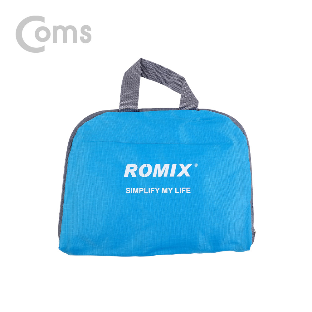 Coms 휴대용 백팩 / 접이식 휴대용 / 생활방수 기능 / Blue