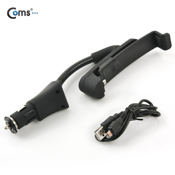 Coms 차량용 거치대, 시가잭 일체형/안드로이드폰, Micro B/USB 1P
