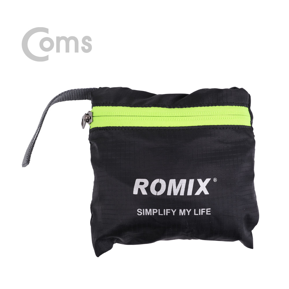 Coms 휴대용 접이식 백팩 / 경량형 / 생활방수 / Black