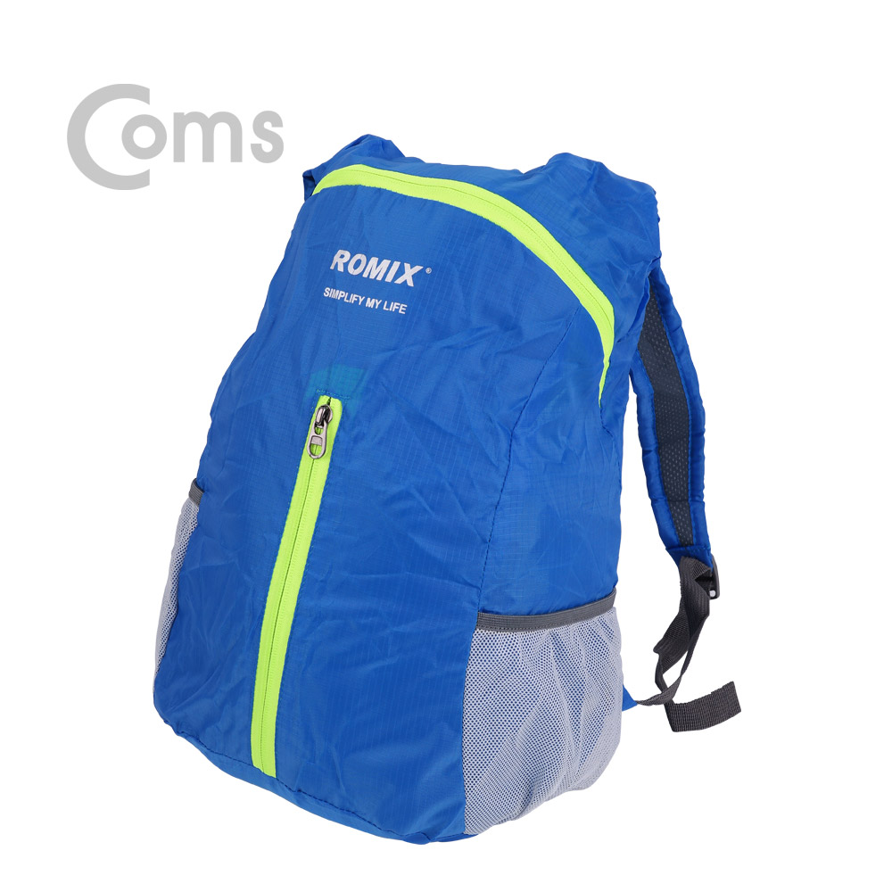 Coms 휴대용 접이식 백팩 / 경량형 / 생활방수 / Blue