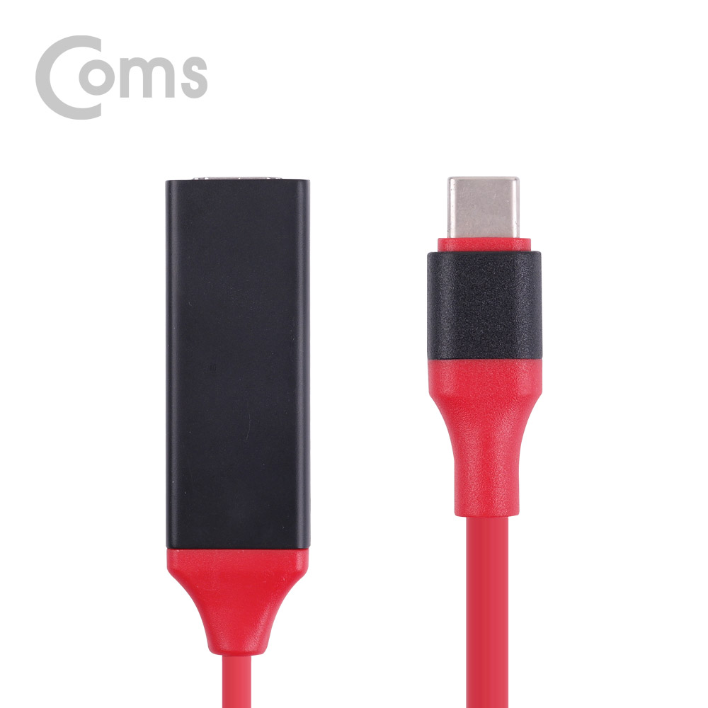 Coms USB 3.1(Type C) 변환 케이블(HDTV) 20cm
