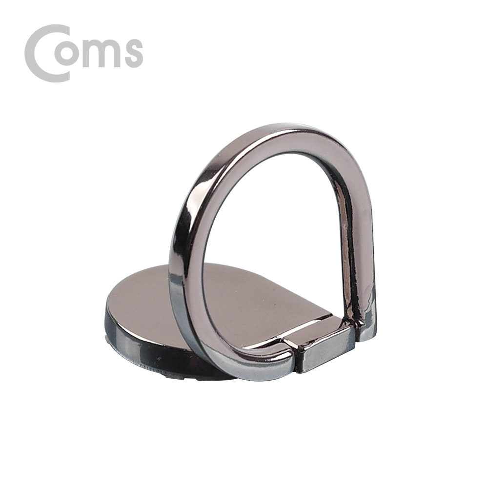 Coms 스마트폰 핑거 링/ 링 홀더 / 거치대 / Black