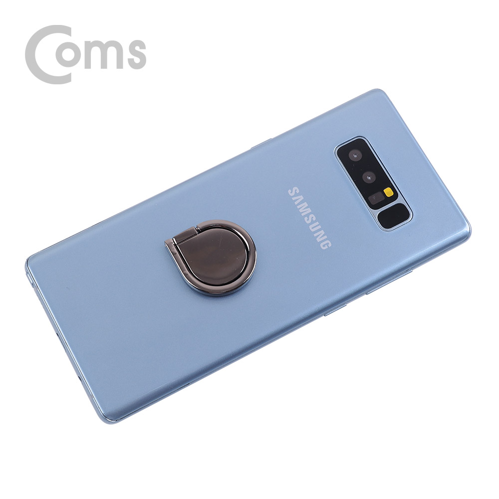 Coms 스마트폰 핑거 링/ 링 홀더 / 거치대 / Black