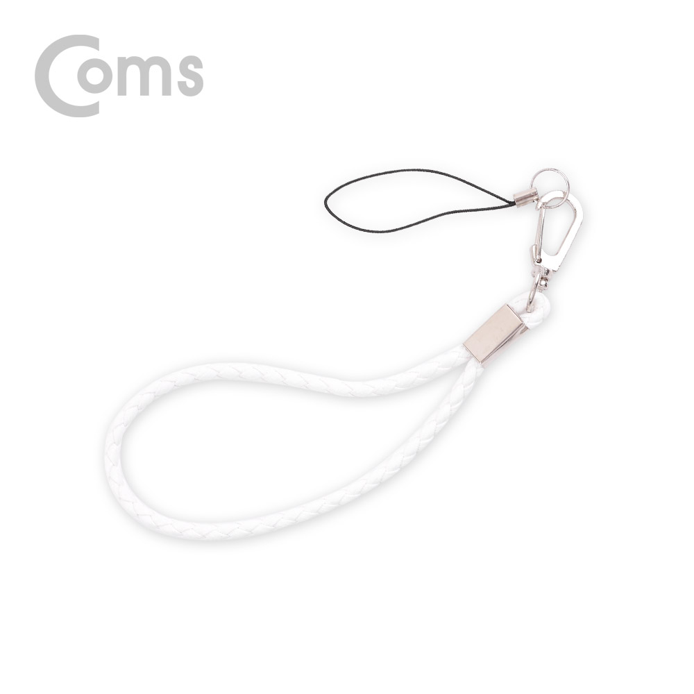 Coms 멀티 손목 스트랩 / 분실방지 / 10cm / White