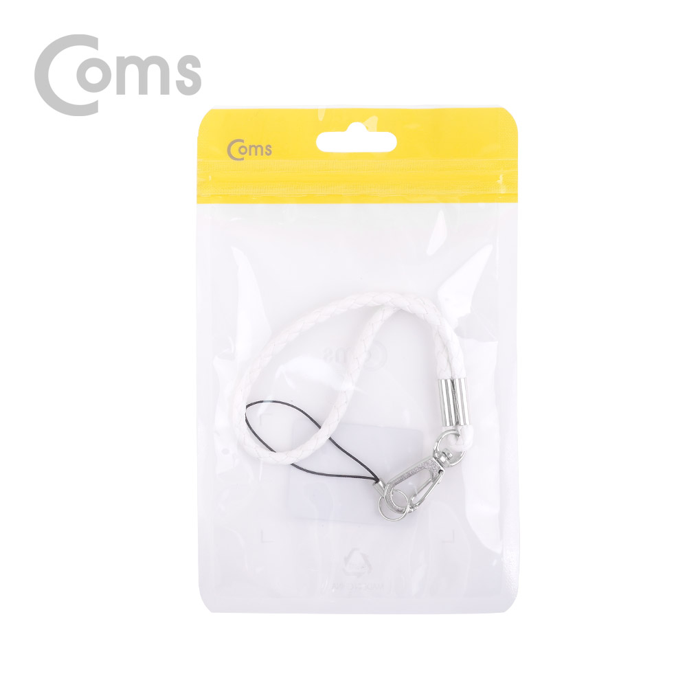 Coms 멀티 손목 스트랩 / 분실방지 / 10cm / White