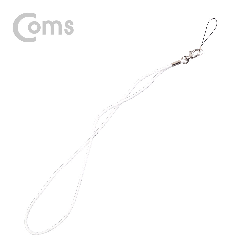 Coms 멀티 목걸이 스트랩 / 분실방지 / 36cm / White