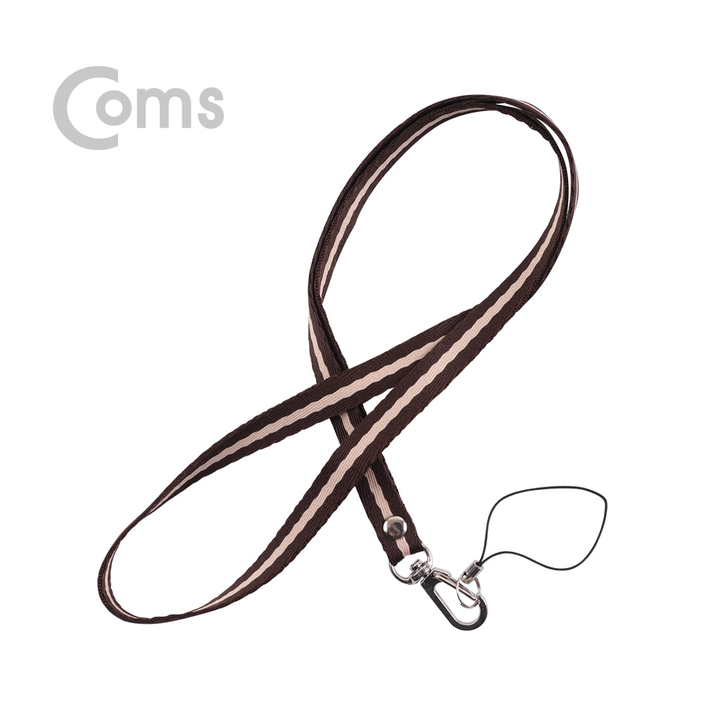 Coms 스트랩 Brown