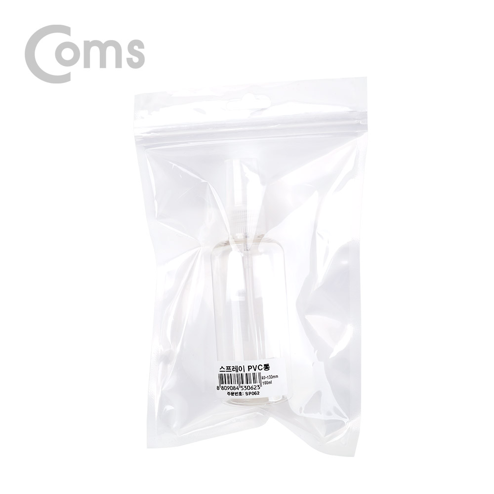 Coms 스프레이 PVC 용기 - 40mm X 133mm / 100ml