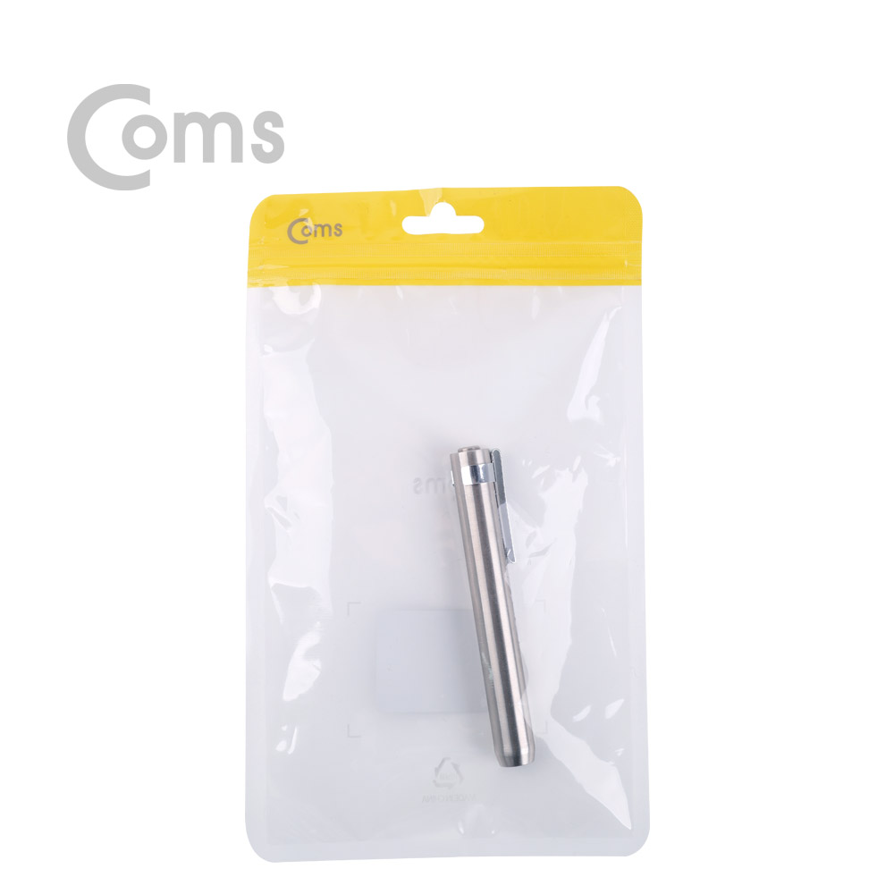 Coms LED 라이트 (White LED) / 펜 형 / 펜라이트_알루미늄 실버