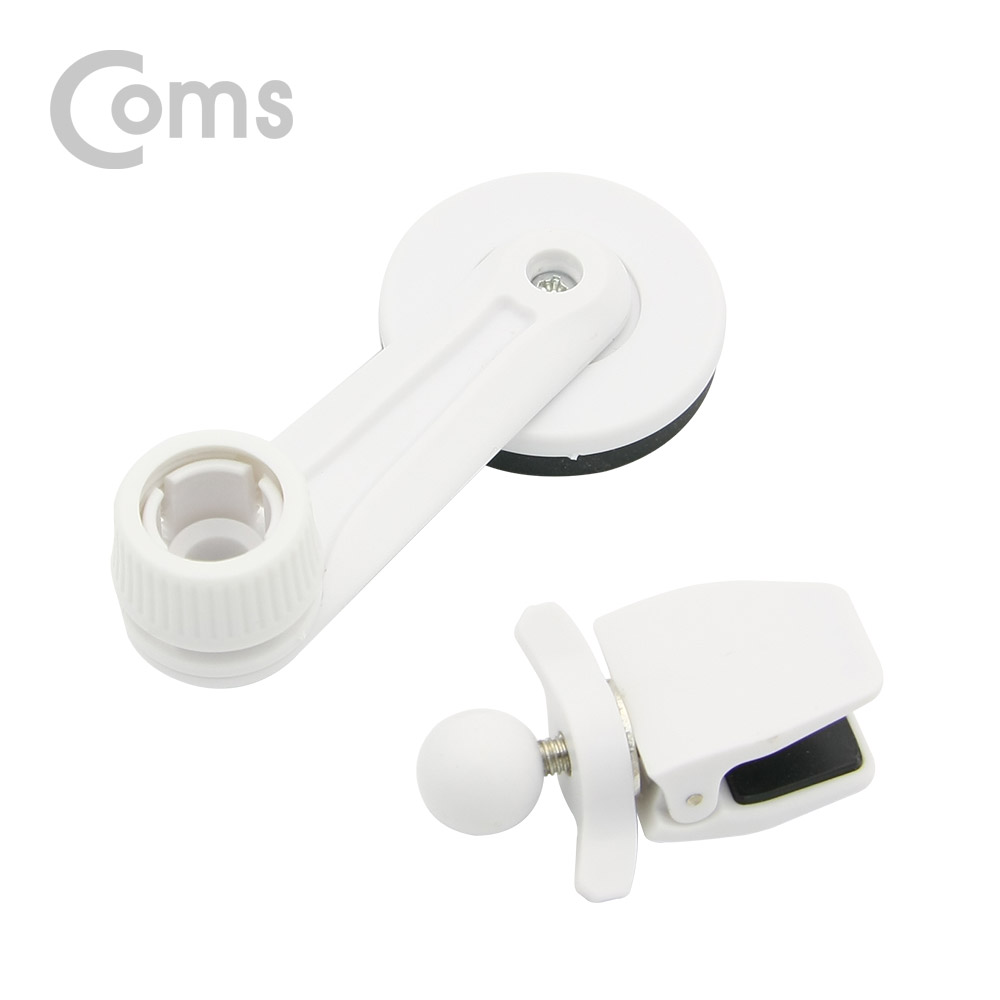 Coms 차량용 스마트폰 거치대 - 송풍구 설치형, 마그네틱, 꺾임(꺽임) / 에어컨