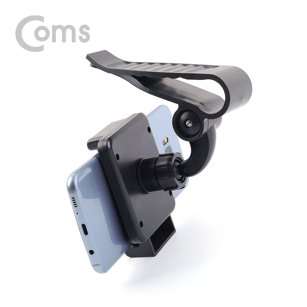 Coms 차량용 스마트폰 거치대 / 썬바이저 거치 / 선바이저