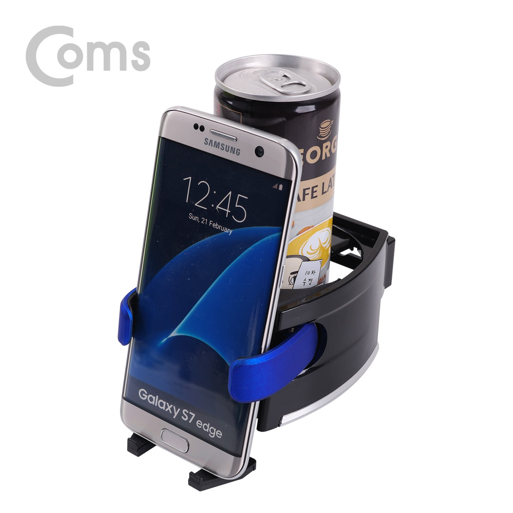 Coms 송풍구 스마트폰 거치대 / 음료수 /컵 홀더