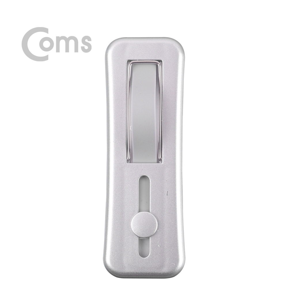 Coms 스마트폰 그립 Silver