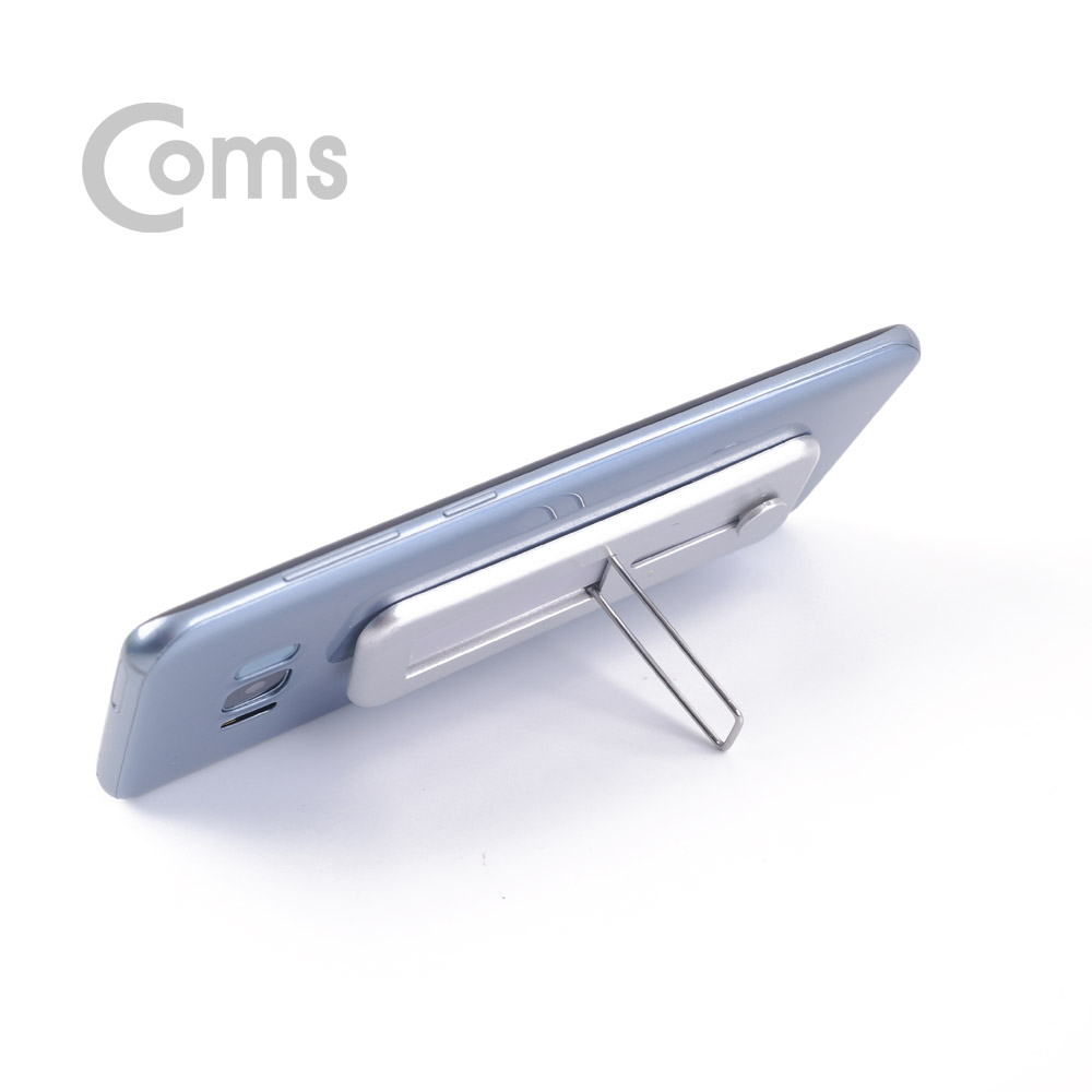 Coms 스마트폰 그립 Silver