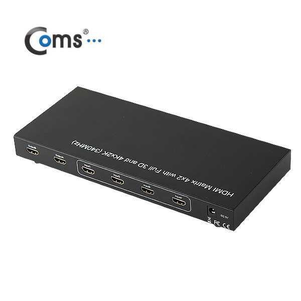 Coms HDMI 선택기(4:2) 메트릭스 4K x 2K/1.4v/3D/HDCP지원
