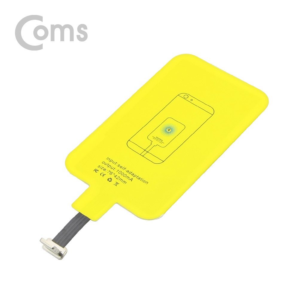 Coms 스마트폰 무선충전패드 / iOS 8핀