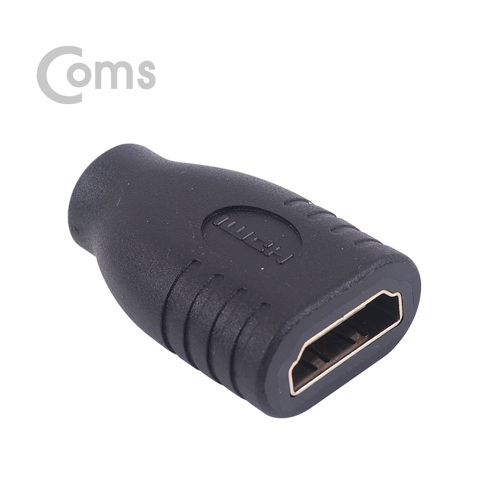 Coms HDMI 젠더(Micro HDMI F/HDMI F) Short