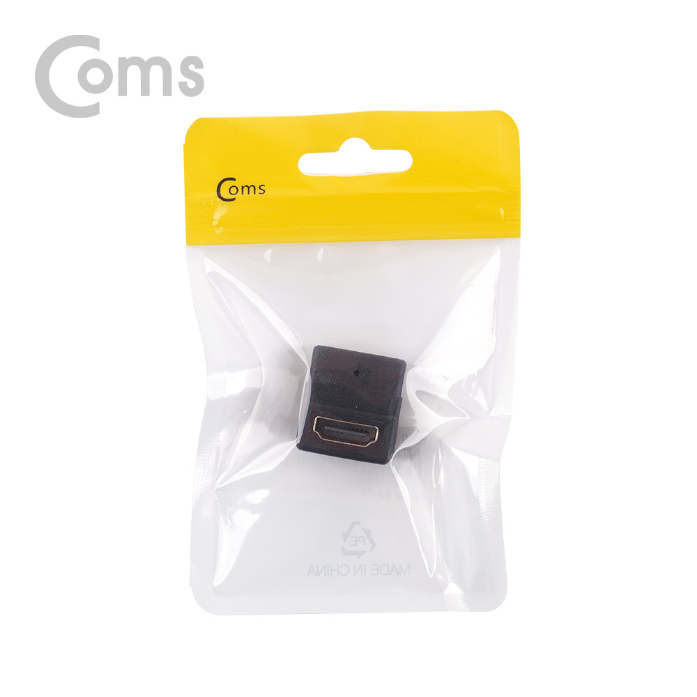 Coms HDMI 젠더(연장 F/F, 꺾임형(꺽임))