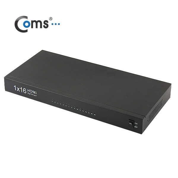 Coms HDMI 분배기(1:16), 1920x1080/HDCP지원