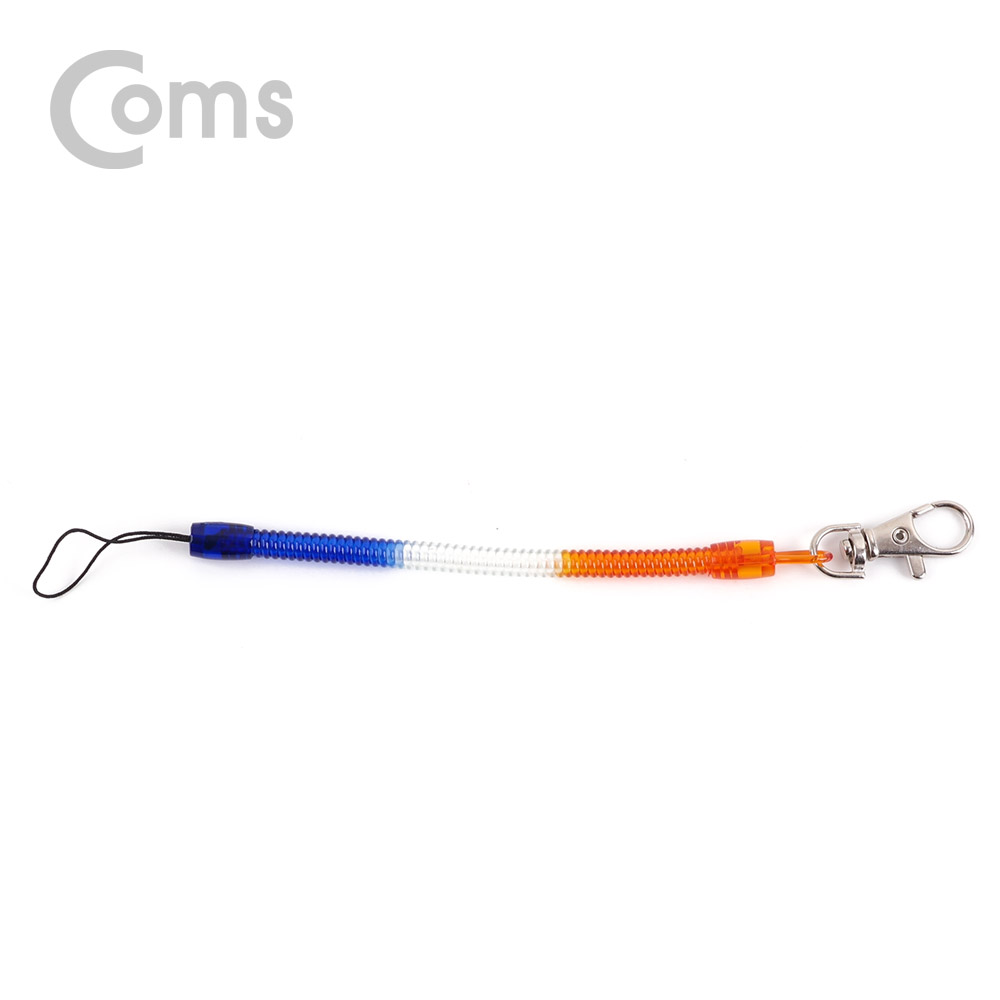 Coms  스프링 스트랩 끝단 컬러 OD 7mm / Blue, Clear, Orange