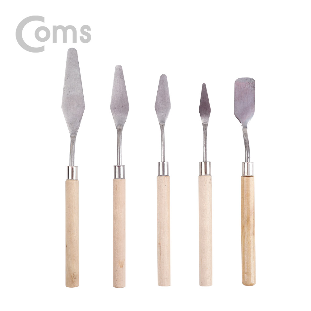 Coms 팔레트 나이프 / 페인팅 나이프 / 미술/유화 도구 5종