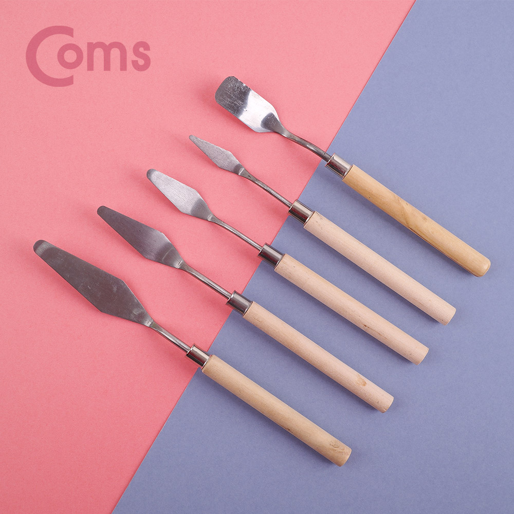 Coms 팔레트 나이프 / 페인팅 나이프 / 미술/유화 도구 5종