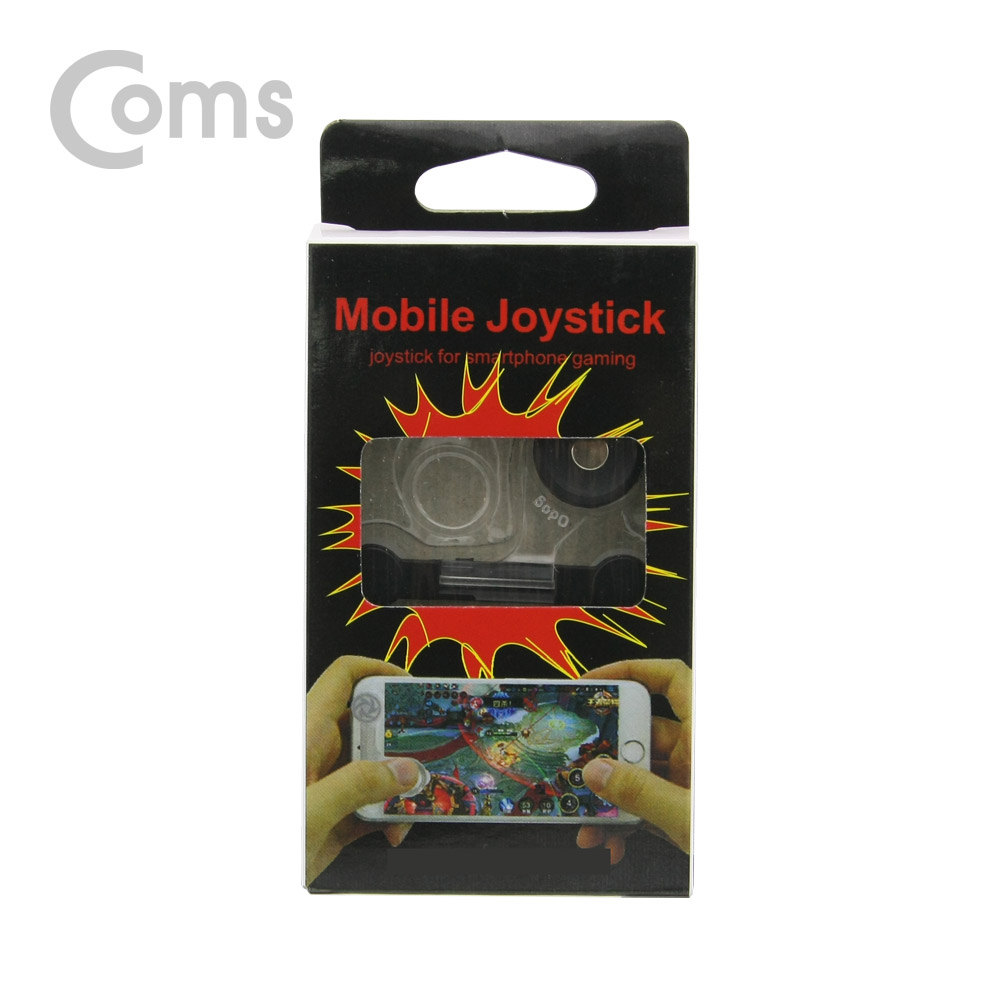 Coms 스마트폰 조이스틱 / 흡착형 / Black