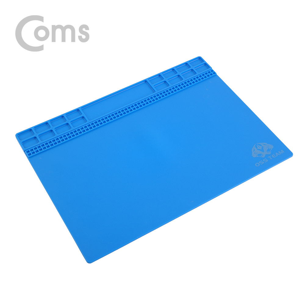 Coms 실리콘 작업패드 소형 / 내열/절연/납땜/수리 패드 / 34.5 x 24.5cm