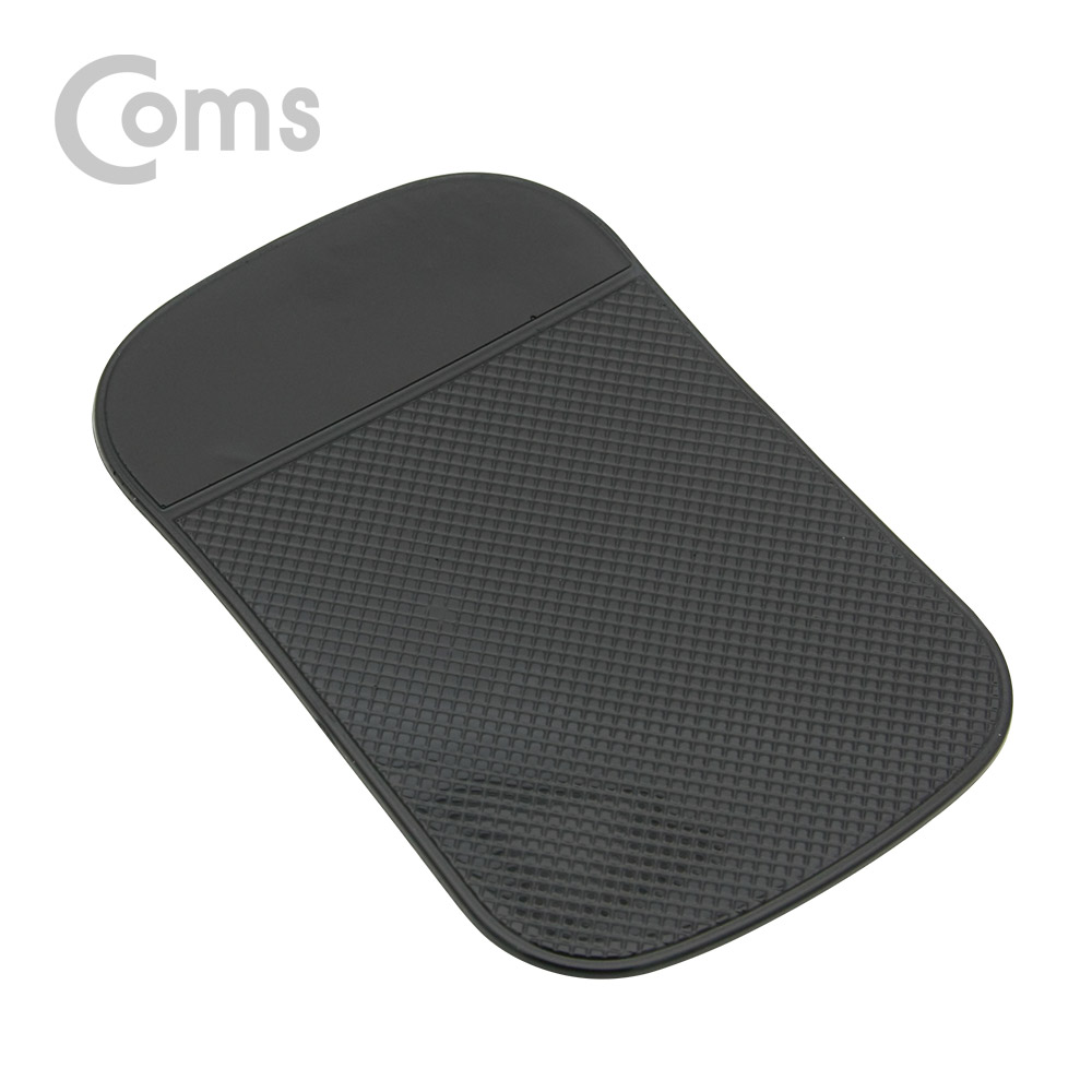 Coms 차량용 거치대, 대쉬보드거치 / 흡착패드 / 실리콘 점착식 / 블랙