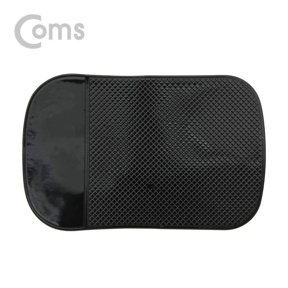 Coms 차량용 거치대, 대쉬보드거치 / 흡착패드 / 실리콘 점착식 / 블랙