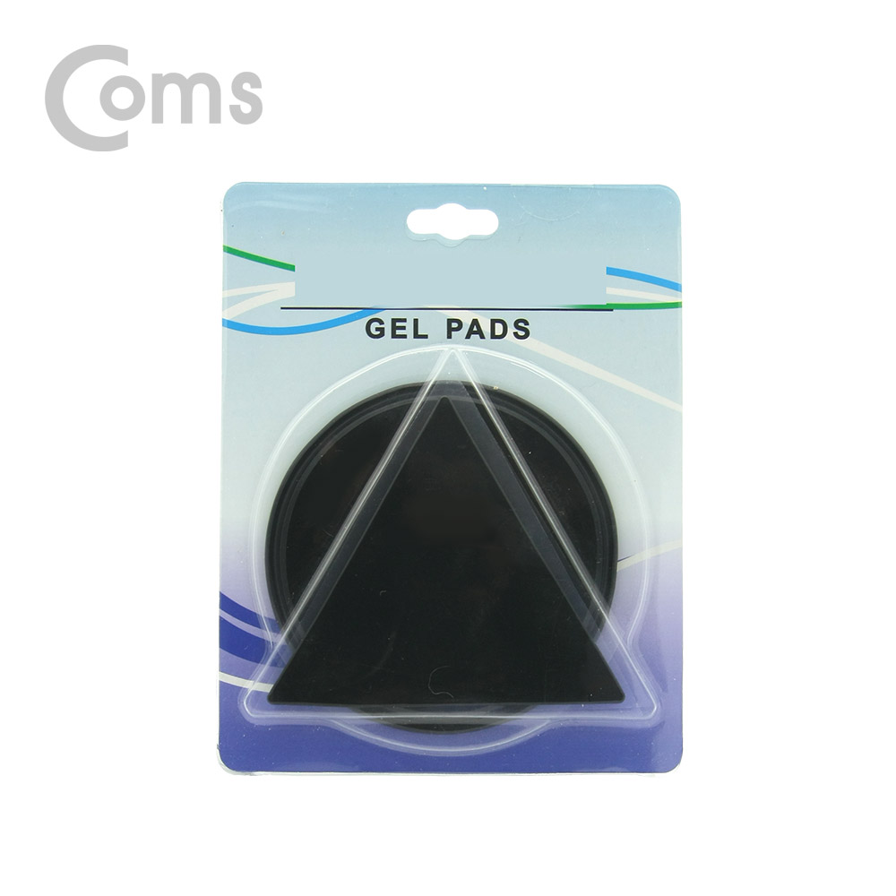 Coms 차량용 거치대, 대쉬보드거치(원형+삼각) / 흡착패드 / 실리콘 점착식 / 블랙