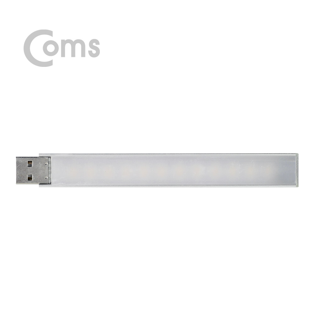 Coms USB LED 램프(스틱), 12cm 12LED/Yellow