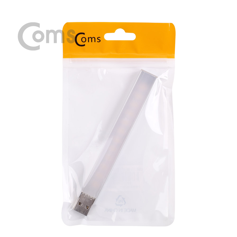 Coms USB LED 램프(스틱), 12cm 12LED/Yellow
