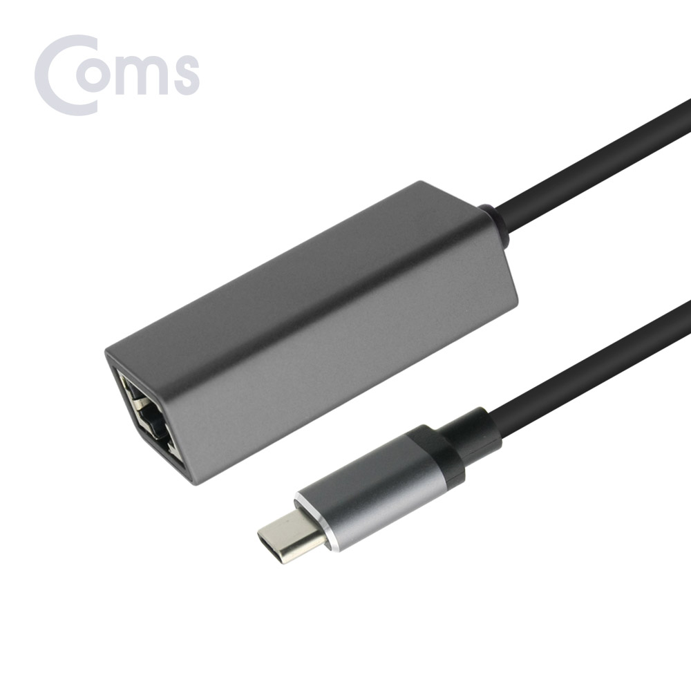 Coms USB 3.1 컨버터(Type C) Giga Lan(기가 랜) / Type C to Ethernet