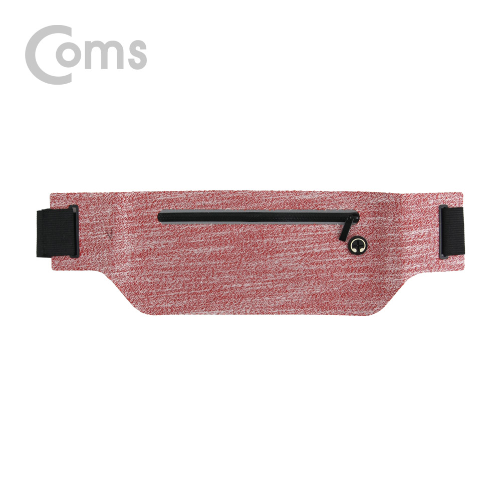 Coms 레저용 다용도 포켓(Red) 스마트폰보관/소형/허리벨트/파우치형