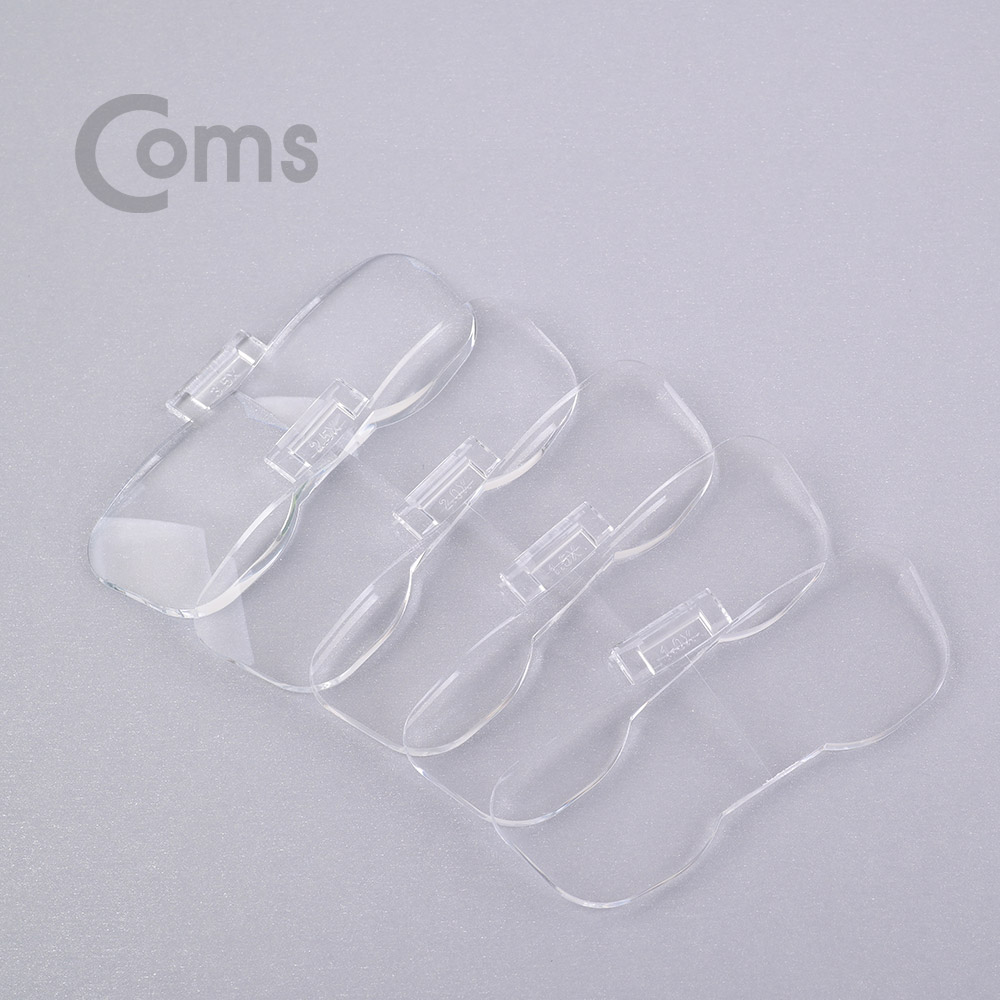 Coms 확대경(모자캡형) - 1.0X,1.5X,2.0X,2.5X,3.5X / 헤드라이트