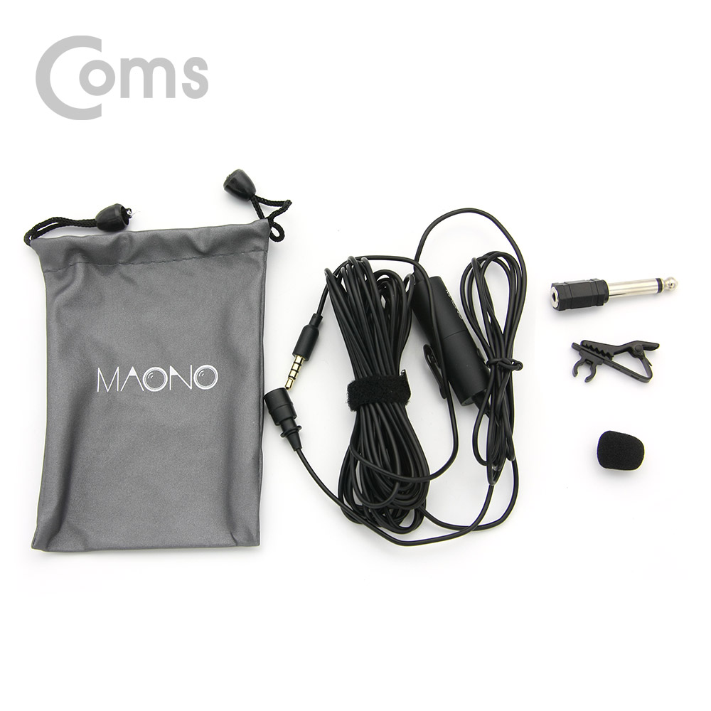 Coms 고급형 소형마이크 / 스마트폰 마이크 / 미니 / 클립형