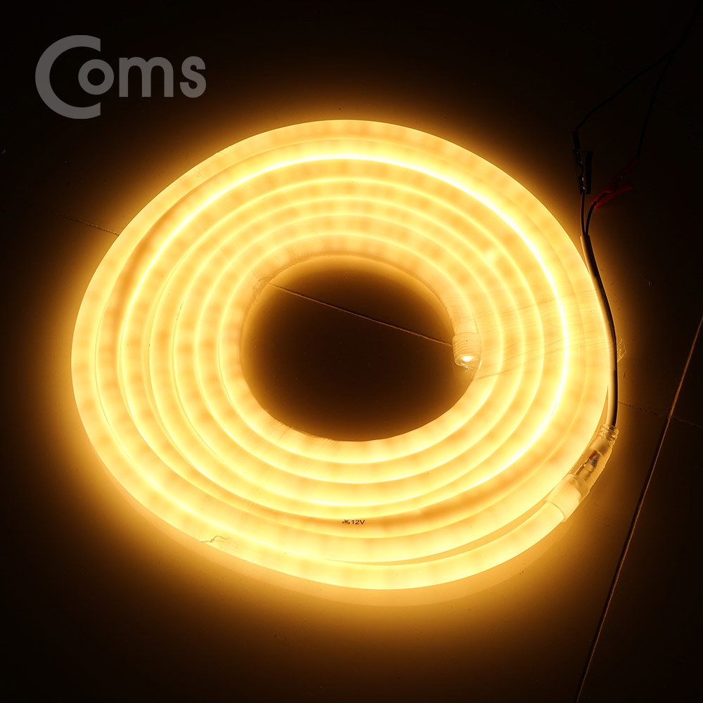 Coms LED 논네온 네온플렉스 / 조명 호스등, 자연등/전구색(3000K) / 5M