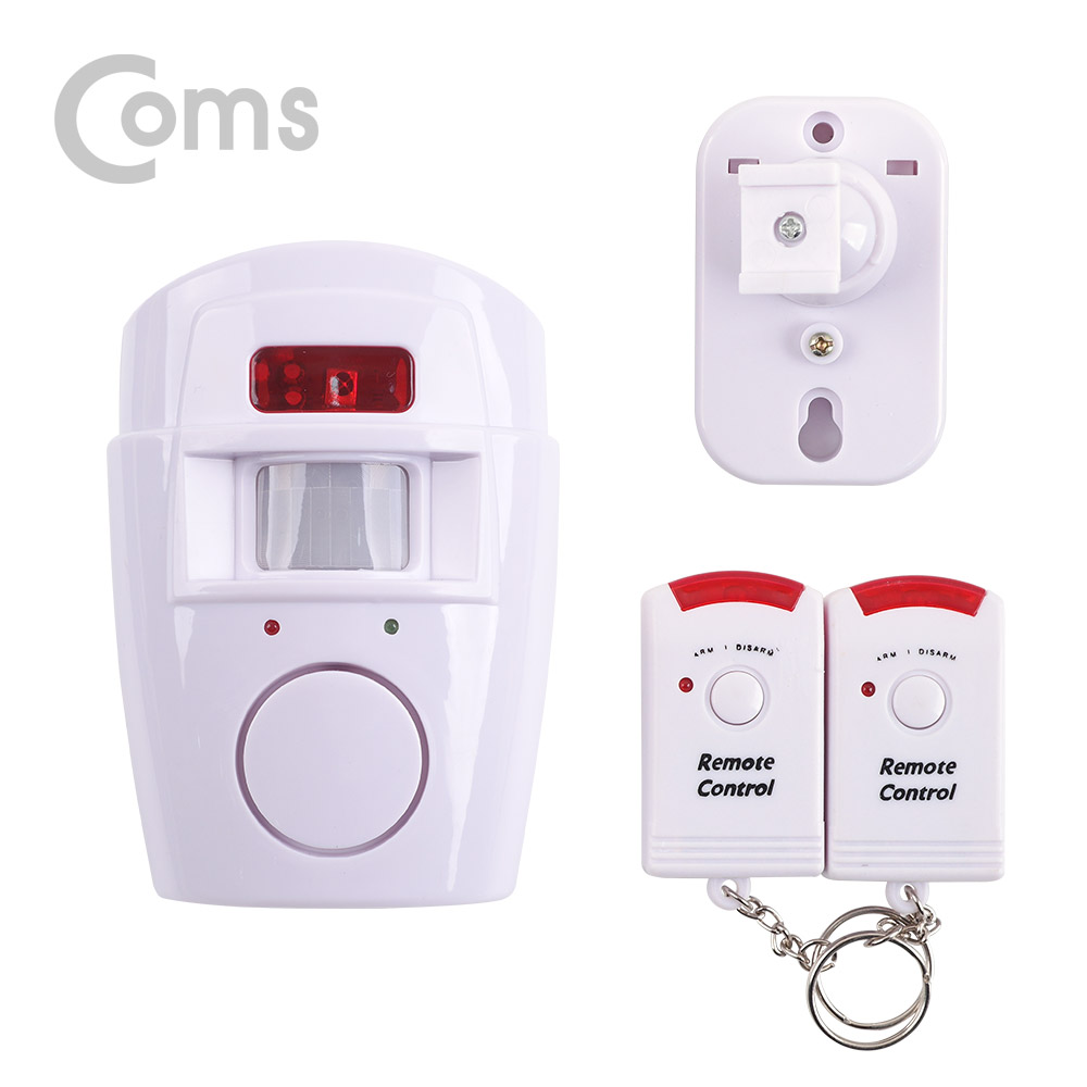 Coms 도난방지 알람 센서, 리모콘 2ea / 105dB / 도어 알람