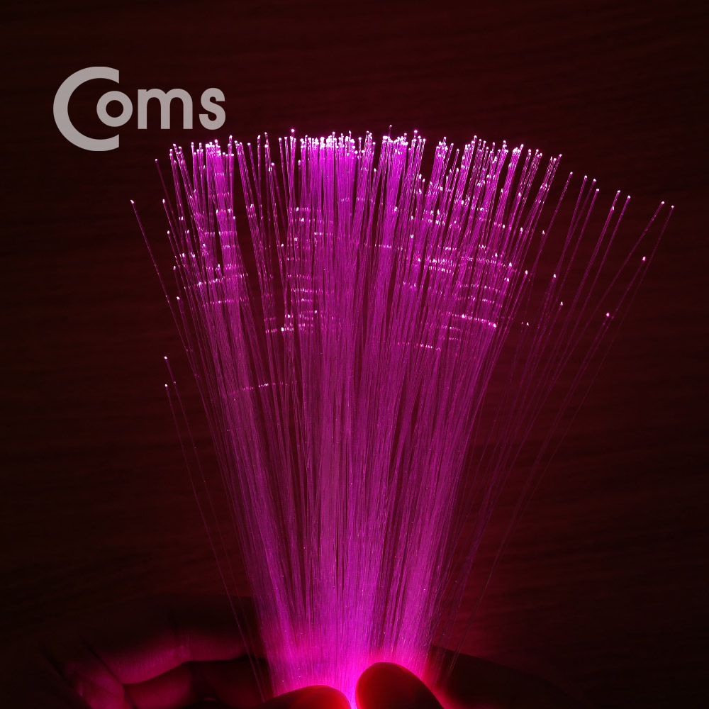 Coms 광섬유 LED조명, Pink