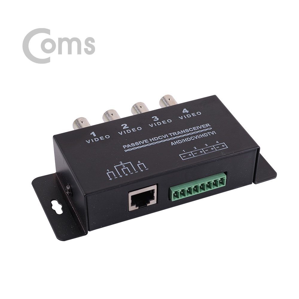 Coms HD 트랜시버(BNC 4Port) / 4채널/Passive /AHD/HDCVI/HDTVI