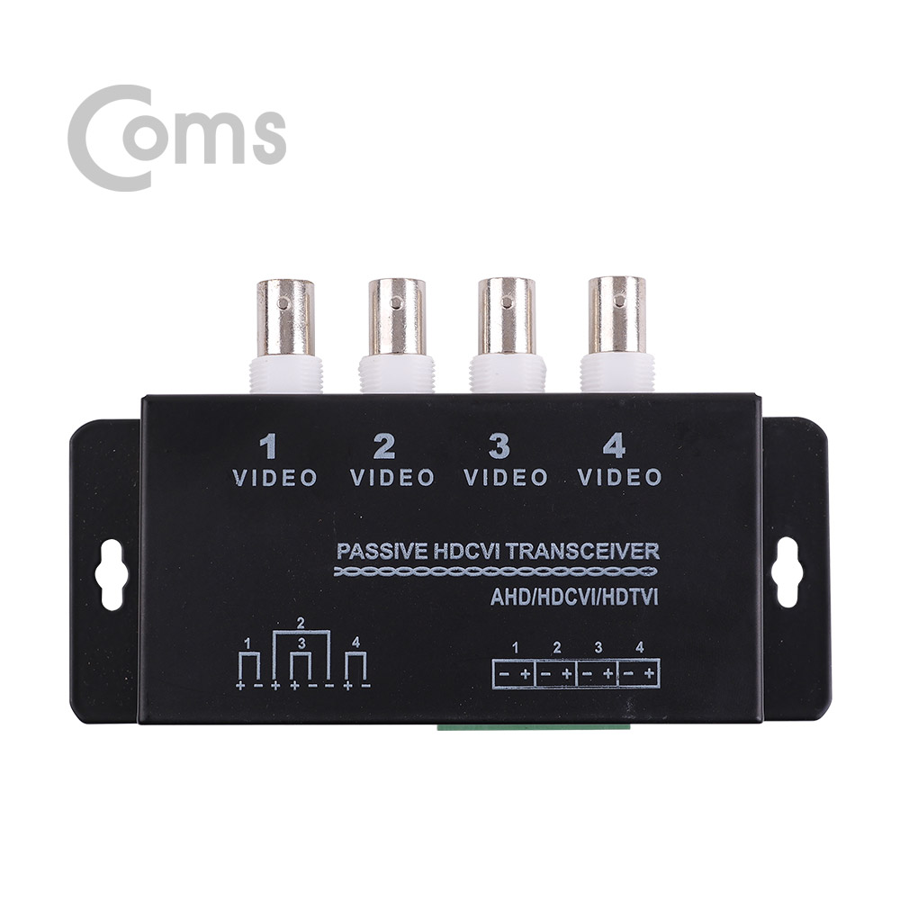 Coms HD 트랜시버(BNC 4Port) / 4채널/Passive /AHD/HDCVI/HDTVI