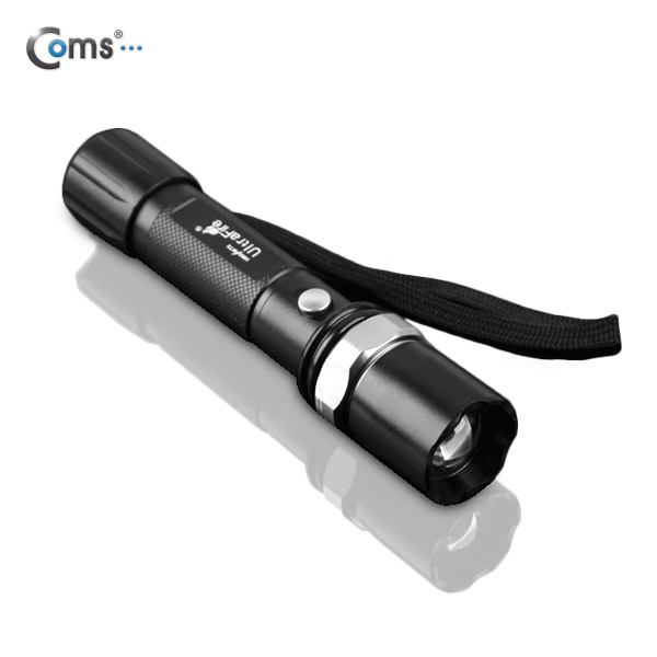Coms 램프 (LED 손전등), 확대줌, 18650 x 1ea 사용