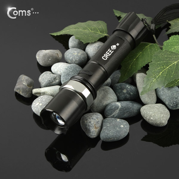 Coms 램프 (LED 손전등), 확대줌, 18650 x 1ea 사용