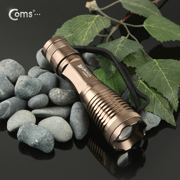 Coms 램프 (LED 손전등), 3W, 18650 1ea, XML-T6