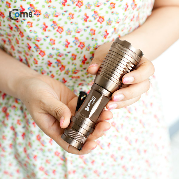 Coms 램프 (LED 손전등), 3W, 18650 1ea, XML-T6