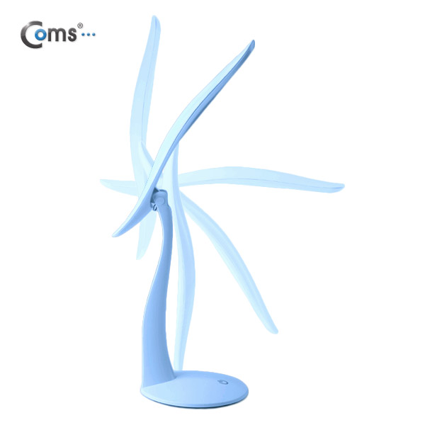 Coms USB 램프(스탠드형/유선형) Blue